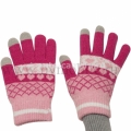 Шерстяные перчатки для сенсорных экранов Beewin Smart Gloves размер M, цвет pink (BW-35P)