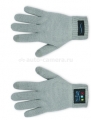Шерстяные перчатки для сенсорных экранов со встроенной Bluetooth-гарнитурой hi-Call размер M, цвет grey