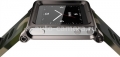 Силиконовый чехол-браслет для iPod Nano 6G LunaTik CMKY TikTok Watch Band, цвет Gun met ( LTGMT-005)