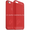 Силиконовый чехол на заднюю крышку iPhone 5 / 5S Itskins ZERO.3, цвет red (APH5-ZERO3-REDD)