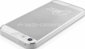Силиконовый чехол на заднюю крышку iPhone 5 / 5S Itskins ZERO.3, цвет white (APH5-ZERO3-WITE)