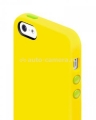 Силиконовый чехол на заднюю крышку iPhone 5 / 5S Switcheasy Colors, цвет Lime (SW-COL5-L)