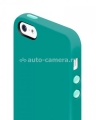 Силиконовый чехол на заднюю крышку iPhone 5 / 5S Switcheasy Colors, цвет Turquoise (SW-COL5-TU)