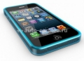 Силиконовый чехол-накладка для iPhone 5 / 5S Caze Zero SoftShell, цвет blue
