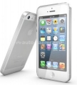 Силиконовый чехол-накладка для iPhone 5 / 5S Caze Zero SoftShell, цвет clear