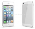 Силиконовый чехол-накладка для iPhone 5 / 5S Caze Zero SoftShell, цвет clear
