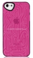 Силиконовый чехол-накладка для iPhone 5С Itskins Ink, цвет Pink (APNP-NEINK-PINK)