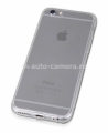 Силиконовый чехол-накладка для iPhone 6 Itskins Zero Gel, цвет Silver (APH6-ZEROG-TRSP)