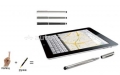 Стилус для iPhone/iPad Ozaki iStroke L, цвет черный металлик (IP013MBK) (IP013MBK)