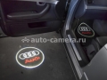 Светодиодный логотип на AUDI накладной