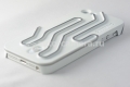 Светящийся чехол-накладка для iPhone 5 / 5S Sparkbeats, цвет white