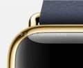 Умные часы для iPhone Apple Watch Edition, корпус 42 мм, 18-каратное золото, цвет Темно-синий с классической пряжкой