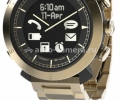 Умные часы для iPhone, Samsung и HTC Cogito Classic с металлическим браслетом, цвет Gold (CW2.0-013-01)