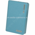 Универсальный внешний аккумулятор для iPhone, iPad, Samsung и HTC Power Bank 10000 mAh, цвет sky blue (BRS-100SB)