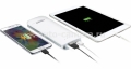 Универсальный внешний аккумулятор для iPhone, iPad, Samsung и HTC Promate ProVolta-18 18000 mAh, цвет white