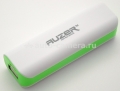 Универсальный внешний аккумулятор для iPhone, Samsung и HTC Auzer 2500 mAh, цвет White / Green (AP2500)