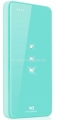 Универсальный внешний аккумулятор для iPhone, Samsung и HTC White Diamonds Crystal 3000 mAh, цвет mint (8033TRI53)
