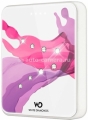 Универсальный внешний аккумулятор для iPhone, Samsung и HTC White Diamonds Liquids 1350 mAh, цвет pink (8031LIQ41)