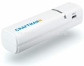 Универсальный внешний аккумулятор для iPod, iPhone, iPad, Samsung и HTC Craftmann 2500 mAh, цвет white (UNI 250)