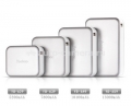 Универсальный внешний аккумулятор для iPod, iPhone, iPad, Samsung и HTC Yoobao Magic Cube II Power Bank 10400 mAh, цвет серебристый (YB-649)