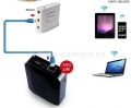 Универсальный внешний аккумулятор для iPod, iPhone, iPad, Samsung и HTC Yoobao Mytour Power Bank+WiFi 7800 mAh, цвет черный (YB-638)
