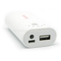 Универсальный внешний аккумулятор для iPod, iPhone, iPad, Samsung и HTC Yoobao Power Bank 3400 mAh, цвет белый (YB-620)