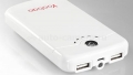 Универсальный внешний аккумулятор для iPod, iPhone, iPad, Samsung и HTC Yoobao Power Bank 7000 mAh, цвет белый (YB-687)