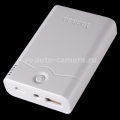 Универсальный внешний аккумулятор для iPod, iPhone, iPad, Samsung и HTC Yoobao Sunrise Power Bank 7800 mAh, цвет белый (YB-633)