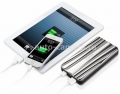 Универсальный внешний аккумулятор для iPod, iPhone, iPad, Samsung и HTC Yoobao ZEUS Power Bank 20400 mAh, цвет серебристый (YB-666)