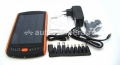 Универсальный внешний аккумулятор с солнечной панелью для iPhone, iPad, Samsung и HTC Auzer 23000 mAh, цвет black (MPS23000)
