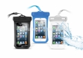 Универсальный водонепроницаемый чехол для iPhone, Samsung, HTC и любых смартфонов до 4.2" PURO Waterproof Slim Case, цвет белый (WP1SLIMWHI)