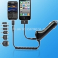 Универсальное автомобильное зарядное устройство для iPod, iPhone, Samsung и HTC Henca Car Charger USB 1A, цвет black (CC30-UNI)