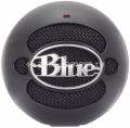USB-микрофон для Mac и PC Blue Microphones Snowball, цвет Gloss Black (SNOWBALL GLOSS BLACK USB)