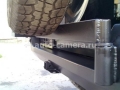 Задний силовой бампер RusArmorGroup для УАЗ Патриот с калиткой