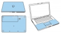 Защитная пленка для MacBook 13" 2G ZAGG invisibleSHIELD (APPMB2)