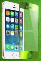 Защитное стекло для iPhone 5 / 5S / 5C REMAX Crystal Series, цвет Green Metall (PH5-AG06)