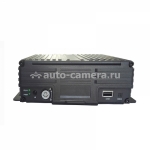 Автомобильный видеорегистратор 4х канальный видеорегистратор для учебного автомобиля NSCAR401_HDD+SD GPS+WiFi