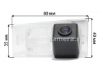 CCD штатная камера заднего вида AVIS AVS321CPR для KIA CEE'D SW III (2012-...) (#024)