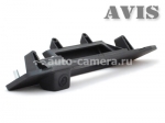 CCD штатная камера заднего вида AVIS AVS321CPR для MERCEDES ML W166 (2011-...) (#130), интегрированная с ручкой багажника