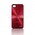 Портативные аккумуляторы Дополнительная батарея для iPhone 4 и 4S MiPow MACA Color Power Case 2200 mAh, цвет red