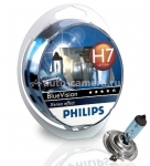 Галогенная лампа Philips Н7 12v 55w Blue Vision Ultra 12972BVUSM 2 шт.