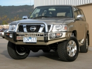 Передний силовой бампер ARB Sahara для Nissan Patrol Y61 после 2004 г