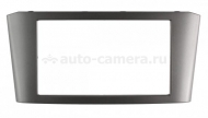 Переходная рамка для Toyota Avensis 2003- 2 din серебристая RP-TYAV25Xс