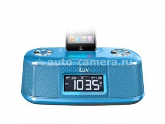 Акустическая система для iPhone и iPod iLuv iMM153, цвет Blue