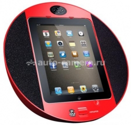 Акустическая система для iPod, iPhone и iPad Pyle Touch Screen Dock, цвет красный (PIPDSP2R)