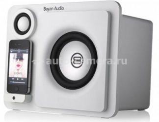 Акустическая система и док-станция для iPod и iPhone Bayan 3 Speaker dock, цвет белый