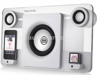 Акустическая система и док-станция для iPod и iPhone Bayan 5 Speaker dock, цвет белый