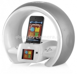 Акустическая система и док.станция для iPhone и iPod JBL On Air Wireless с пультом ДУ, цвет White