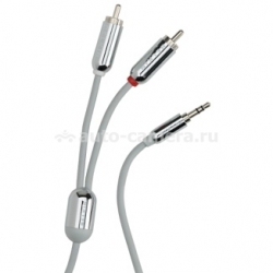 Акустический кабель для iPhone, iPad и iPod Belkin iPhone Y Adapter Cable (F8Z180еа07-GLD)