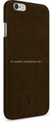Алькантаровый чехол-накладка для iPhone 6 Moodz Touch, цвет touch brown (MZ26500)